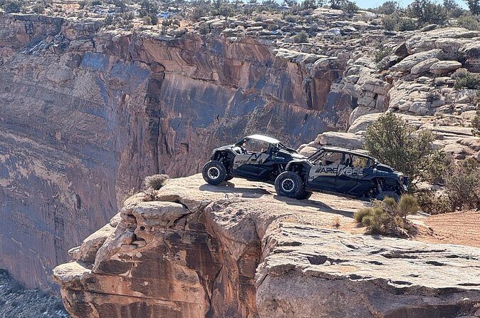 2.5 Hour Moab Hell's Revenge You Drive Off Road UTV Tour - Stop 3: Dinosaur Tracks for a fun change of pace