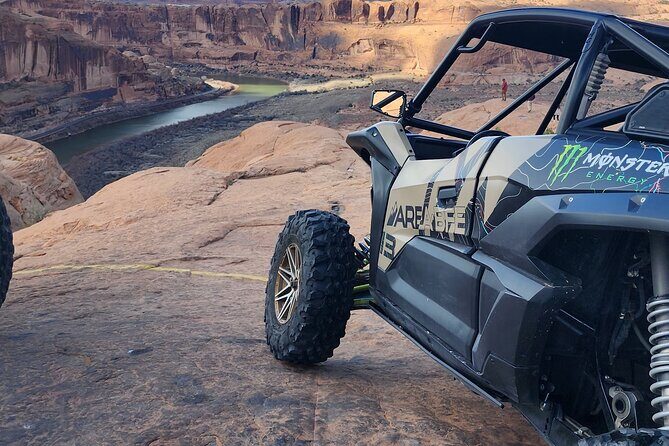 2.5 Hour Moab Hell's Revenge You Drive Off Road UTV Tour - Stop 2: Colorado River Overlook when you want the views to win
