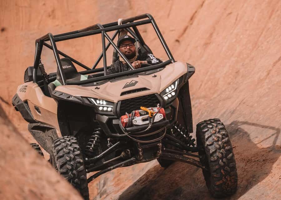 3.5 Hour HELL'S REVENGE and FINS & THINGS You Drive UTV Tour - The views that make you slow down