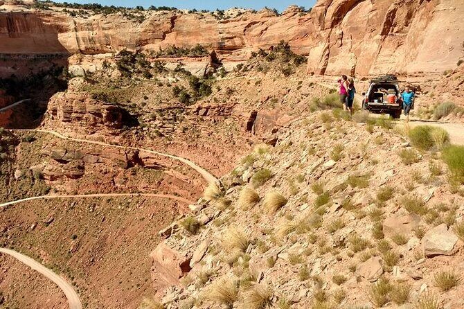 Arches and Canyonlands 4X4 Adventure from Moab - Island in the Sky: the Canyonlands setup you want before you go bumpy