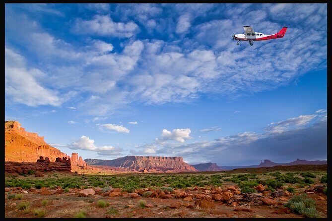 Arches National Park Airplane Tour - Where You Start at 94 W Aviation Way (and Why Timing Matters)