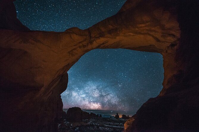 Astro-Photo, Hiking and Stargazing Tour in Arches National Park - Meeting at the Windows Section Parking Lot: quick start, less hassle