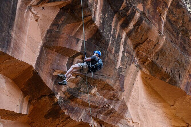Discover Moab Rappelling on a Private Canyoneering Adventure - The four rappels, including a 100+ foot free-hanging moment