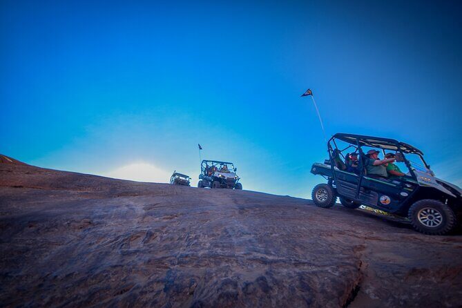 Exhilarating Hells Revenge 4X4- 3 HOUR TOUR - The red river stop and the Colorado River viewpoint payoff