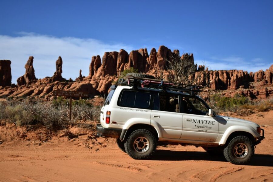 From Moab: Arches National Park 4x4 Drive and Hiking Tour - Tower Arch, Eye of the Whale, and Marching Men: the photo stops you’ll remember