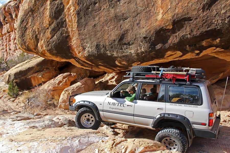 From Moab: Canyonlands Needle District 4x4 Tour - From downtown Moab to the Needles backcountry