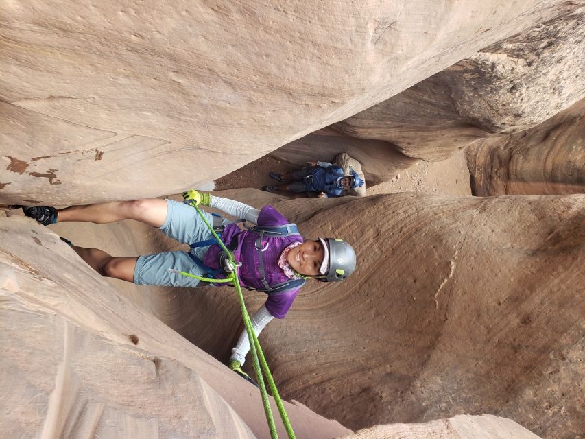 From Moab: Half-Day Canyoneering Adventure in Entrajo Canyon - Price and value: is $250 per person fair for a private slot-canyon day?