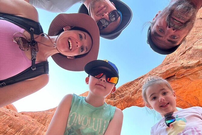 HIGHLY RATED Arches National Park Sightseeing Tour From Moab Utah - Double Arch: gentle trail, big payoff, and easy terrain to finish