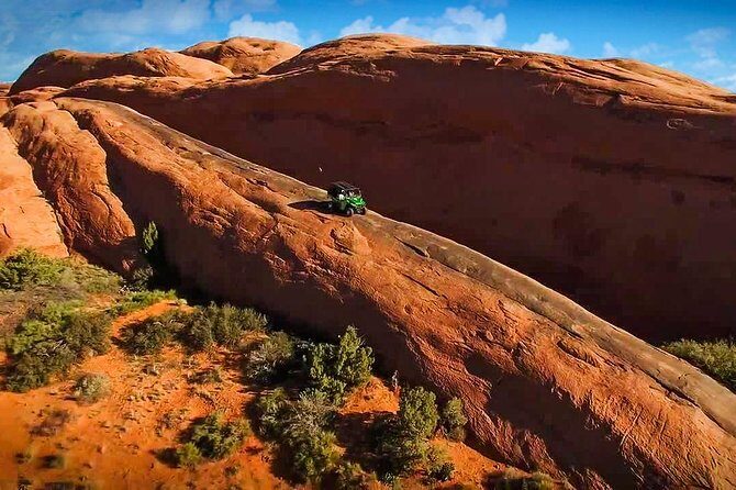 HIGHLY RATED U-DRIVE Moab Hell’s Revenge UTV Off-Road Adventure - The Kawasaki Teryx KRX4 1000: controls that feel doable