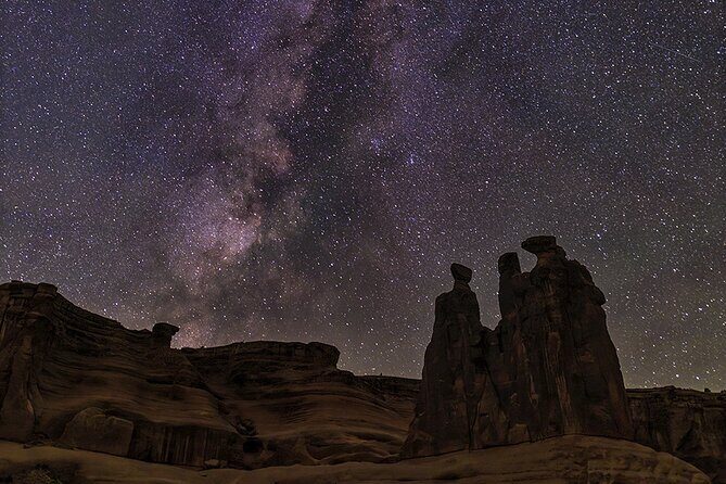 Milky Way Photography in Arches National Park - From Moab to Arches: why this Milky Way tour feels different