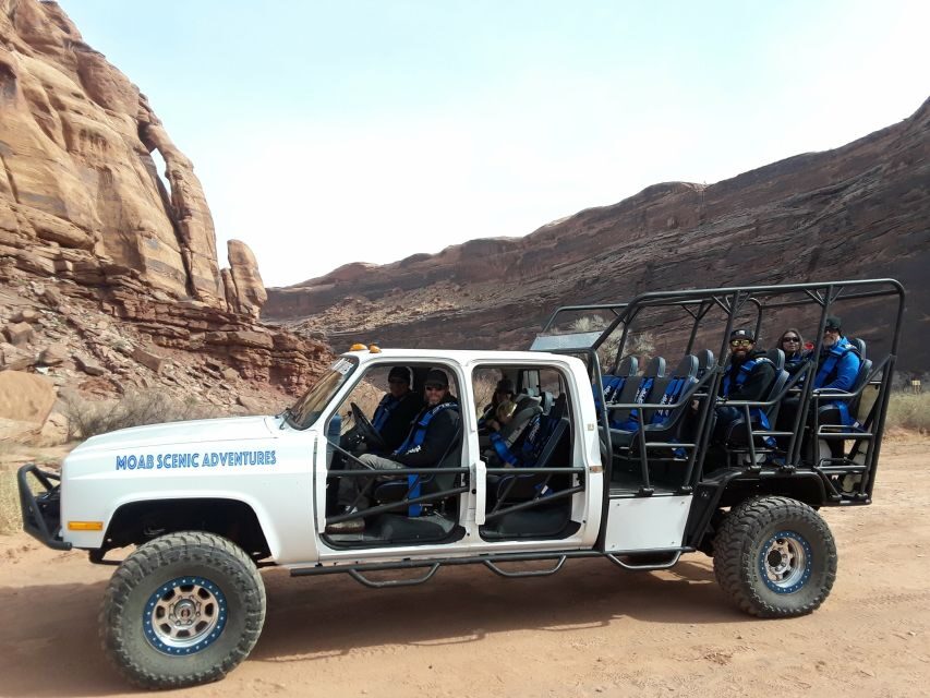 Moab: 3-Hour Scenic 4x4 Off-Road Adventure - Open-Air 4x4 Ride Comfort: What Bumpy Feels Like (and how to handle it)