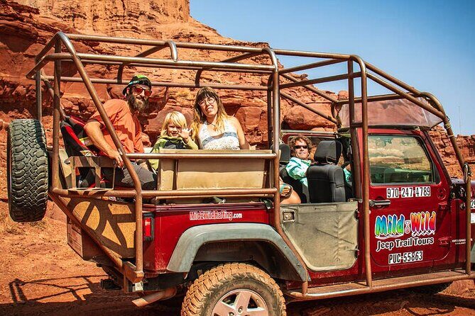 Moab Afternoon Half Day Jeep Tour - The Trail Time: Red-Rock Canyons, Crumbling Terrain, and Photo Pull-Offs