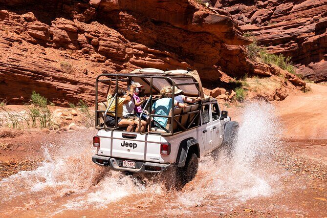 Moab Afternoon Half Day Jeep Tour - Meet at Kane Creek Blvd and Settle Into the Gladiator
