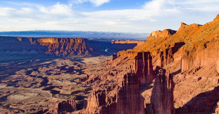 Moab: Arches National Park Airplane Tour - The 30-minute route: Moab to Delicate Arch, then the Fisher Towers