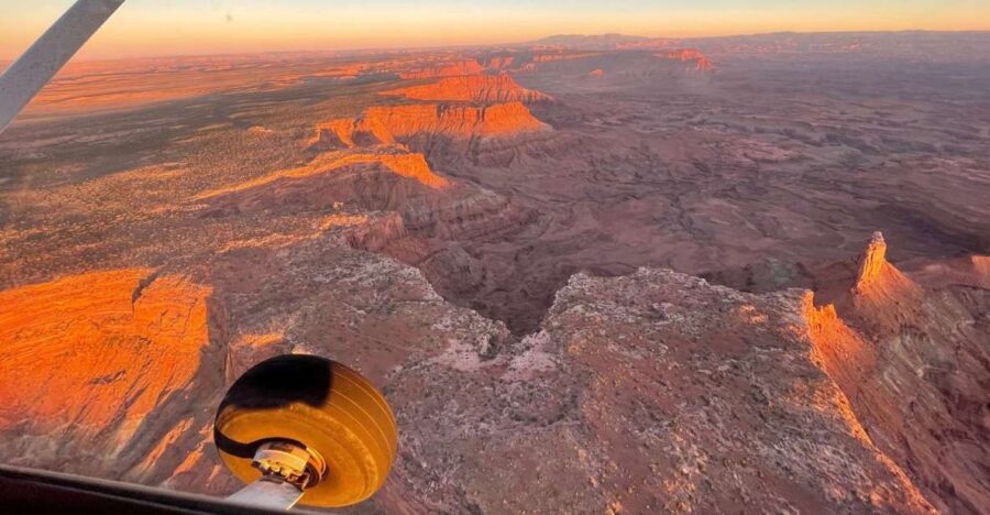 Moab: Canyonlands National Park Airplane Tour - Upheaval Dome, Rivers, and the Cliff Line You Can Actually Read