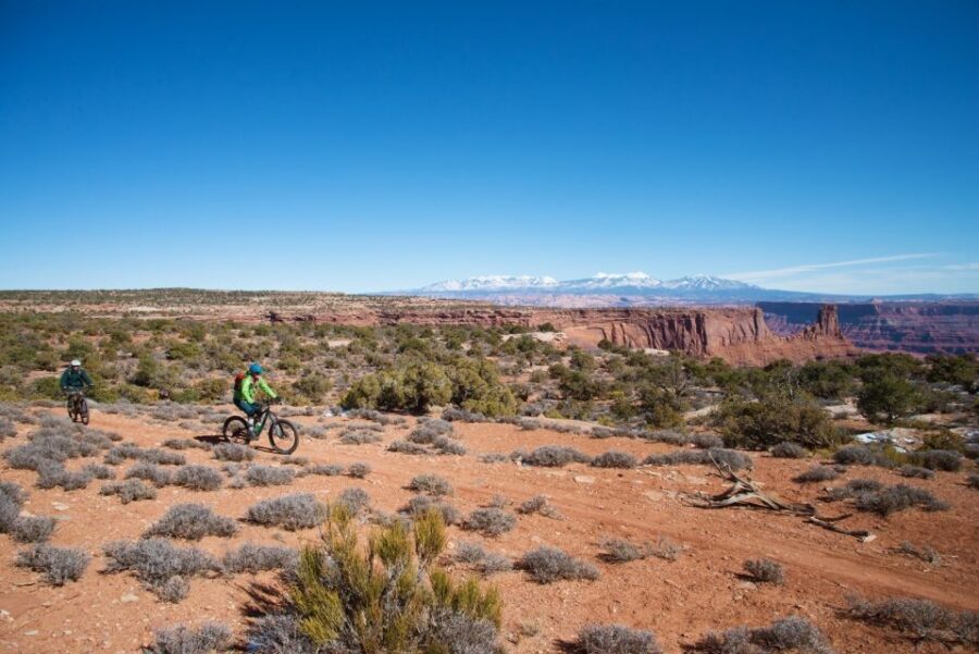 Moab: Dead Horse Point Singletrack Mountain Biking Tour - Full-day finish: lunch at the main viewpoint and Twisted Tree/Prickly Pear