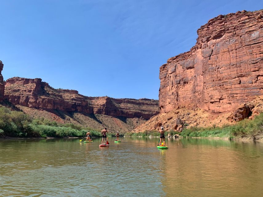 Moab: Flatwater Stand-Up Paddleboard Tour on Colorado River - From Paddle Moab Shop to the River: How the Day Flows