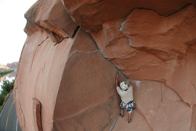 Moab Full-Day Rock Climbing - Private instruction: why you feel safe faster
