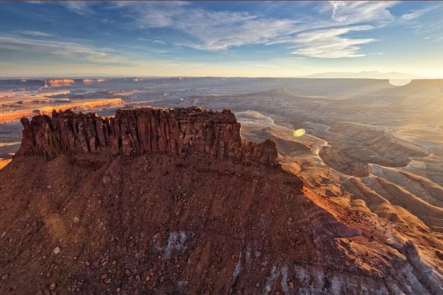 Moab: Grand Helicopter Tour - Hell’s Revenge Jeep Trail and the canyon beyond