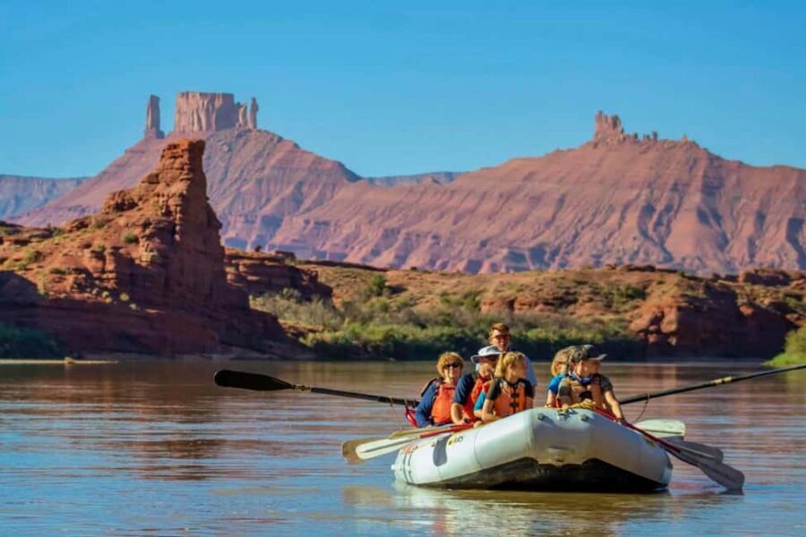 Moab: Half-Day Rafting Trip on Colorado River - From Moab Check-In to the 40-Minute Shuttle Out to Castle Valley