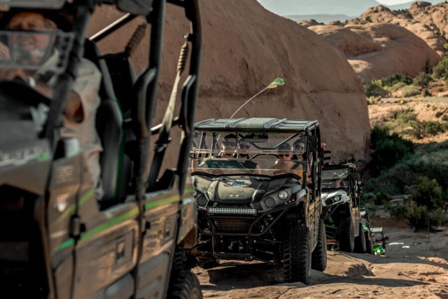Moab: Hell's Revenge UTV 4x4 Guided Adventure - Devil’s Backbone and the steep slickrock fins: the main event