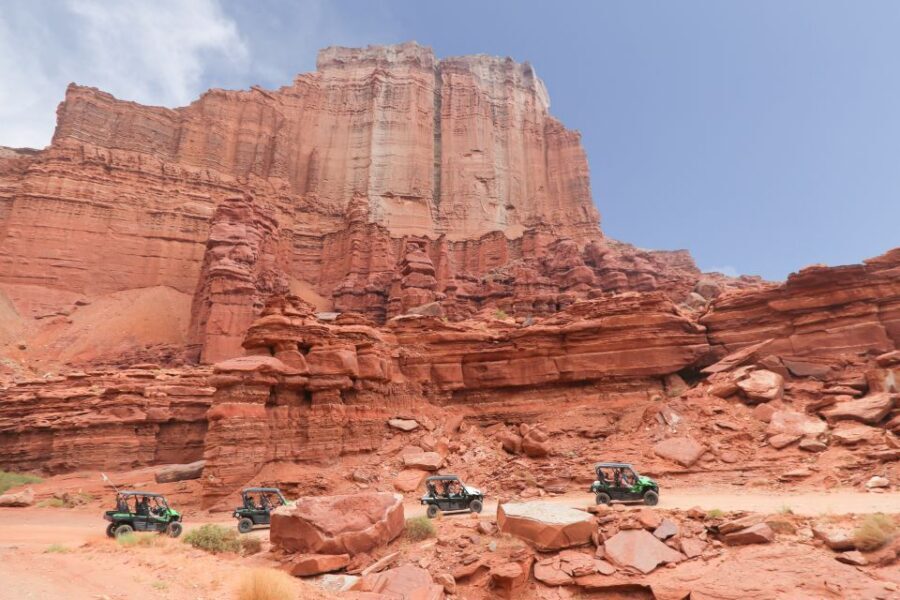 Moab: Hurrah Pass 4x4 Driving Adventure - The full 3-hour route from Moab Tourism Center to Hurrah Pass Overlook