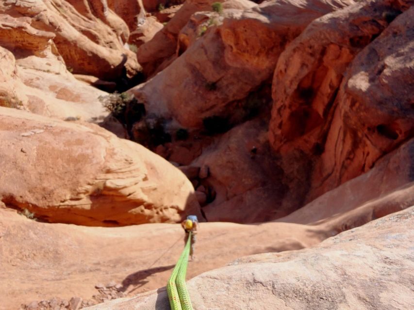 Moab: Morning or Afternoon Half-Day Rappelling Tour - Gear Up: Harness, Helmet, Ropes, and a Dry Bag