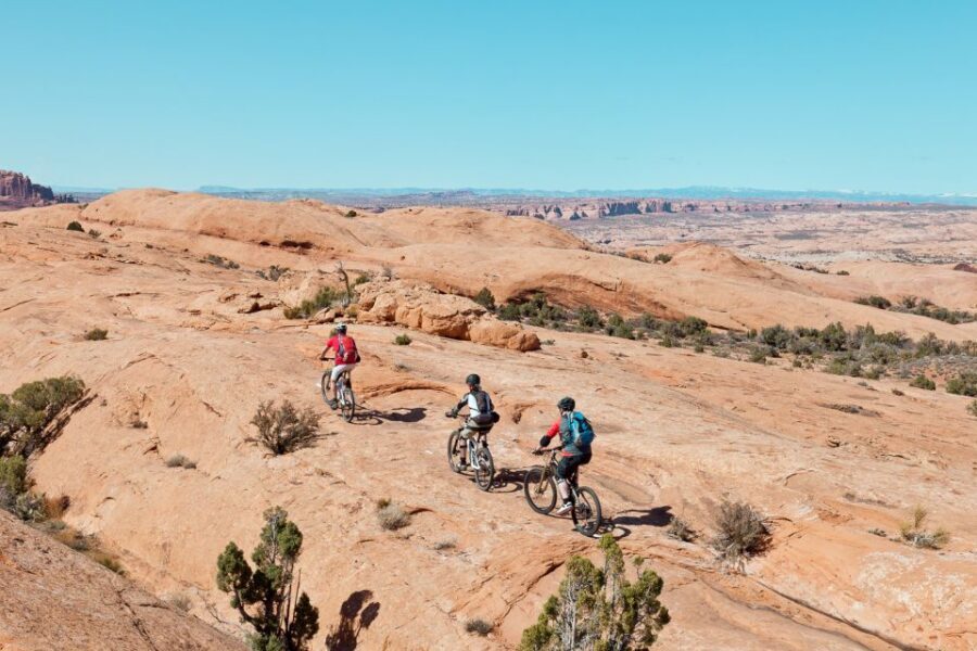 Moab: Mountain Bike Half Day Tour - Getting to the trailhead: Chile Pepper Bike Shop makes it painless