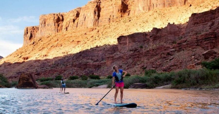 Moab: Stand-Up Paddleboard with small rapids on Colorado - Setting Out From Paddle Moab: Where the Trip Starts