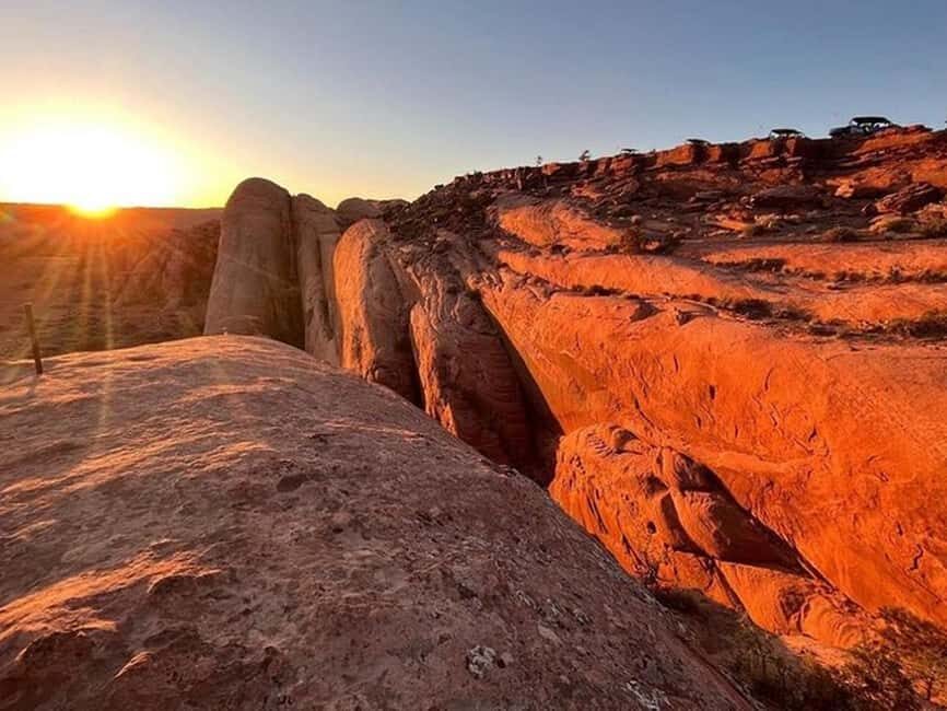 Moab: U-Drive UTV Sunset Guided Adventure on Hell's Revenge - Hell’s Revenge at Golden Hour: What This Sunset Ride Really Delivers