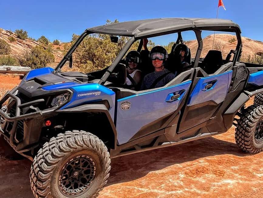 Moab: U-Drive UTV Sunset Guided Adventure on Hell's Revenge - Your UTV Setup: Safety Gear and Confidence for First-Timers