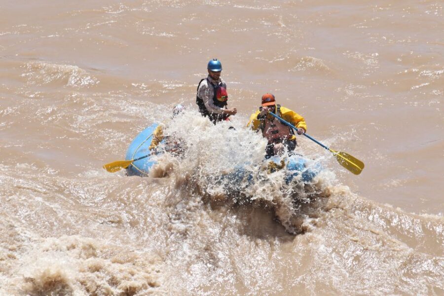 Moab: Whitewater Rafting on the Colorado River - Second rafting stretch: more canyon time, more chances to get splashed