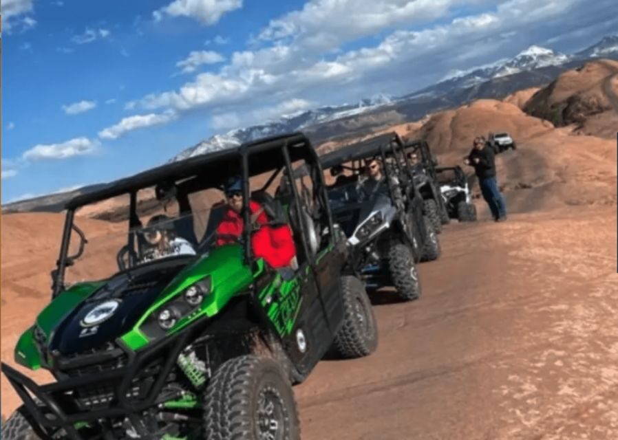 Moab: You Drive Guided Hell's Revenge UTV Tour - The Kawasaki side-by-side and the kind of driving it rewards