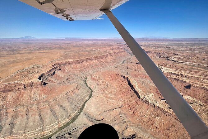 Monument Valley and Canyonlands National Park Combo Air Charter - Natural Bridges and why seeing arches from above matters