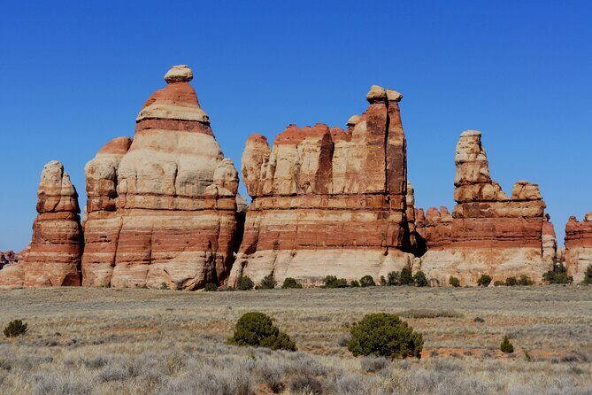Needles Canyonlands 4X4 Jeep Tour from Moab (3 Person Minimum) - The hike and scramble: Joint Trail work for real views