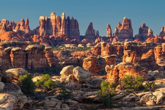 Needles Canyonlands 4X4 Jeep Tour from Moab (3 Person Minimum) - Newspaper Rock: the short stop that still hits hard
