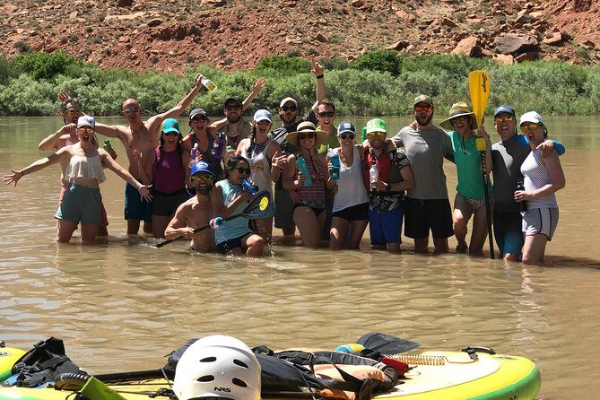 Rappelling and Stand Up Paddleboarding Combo - The morning canyoneering: hike, rappel, and a real beginner setup