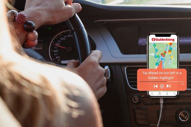 Self Guided Audio Tour in Arches and Canyonlands - Entering Arches and Canyonlands with a phone in the driver’s seat