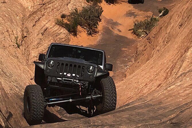 Tip Toe Through Hell Private 4WD Guided Jeep Experience in Moab - Comfort and Safety on a Bumpy Off-Road Ride