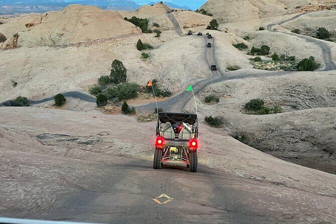 U-Drive Hells Revenge 4x4 Tour- Half Day 3.5 HR - Stop 1: Hell’s Revenge slickrock south of Arches