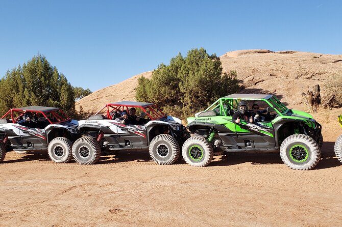 You-Drive 4x4 UTV Adventure–Hell’s Revenge & Fins N’ Things, Moab - Your UTV: Two Seats, Real Controls, Real Responsibility